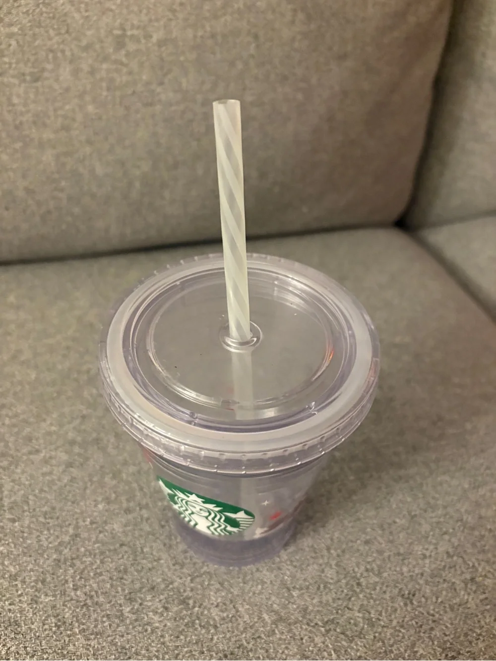 Starbucks Clear Plastic Tumbler 2011